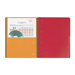 Avis Cahier spirale Oxford Activebook A+ 24 x 29,7 cm - petits carreaux - perforé 4 trous - 160 pages