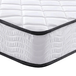 Acheter vidaXL Matelas en mousse moyennement doux 90x190 cm