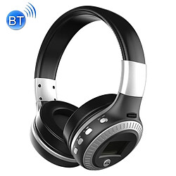 Wewoo Pour iPhone, Galaxy, Huawei, Xiaomi, argent LG, HTC et autres smartphone Pliant Bandeau Bluetooth Stéréo Musique Casque avec Affichage,