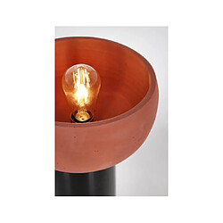 Avis Bizzotto Lampe à poser Lampe de table MANDYA Terracott noir H46