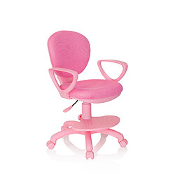 Chaise pour enfant / Siège de bureau pour enfant KID COLOUR Tissu Rose hjh OFFICE pas cher