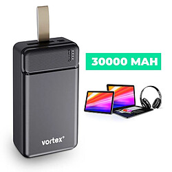 Batterie Externe Noire 30000 Mah Powerhub30 Black Vortex