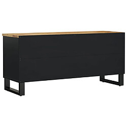 Acheter vidaXL Meuble TV 100x33x46 cm bois de manguier et d'ingénierie