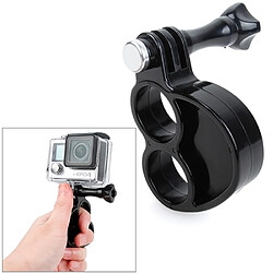 Wewoo Stabilisateur noir pour GoPro HERO4 / 3 + / 3/2/1 Poignée Doigts avec vis à oreilles