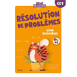 Mouv' maths : résolution de problèmes CE1 : guide ressources