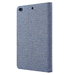 Avis Wewoo Housse Étui Coque Pour iPad Mini 4/3/2/1 en cuir PU avec support et fentes cartes bleu profond