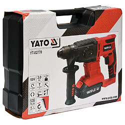 Acheter YATO Marteau rotatif SDS Plus avec batterie Li-Ion 3,0Ah 18V