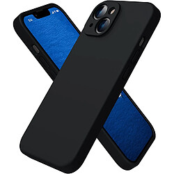 Coque Silicone Couleur Noire Pour iPhone 14 Little Boutik®