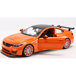 Acheter Universal 1: 24 BMW M4 GTS Coupé statique Modèle collectable Voiture jouet | Voiture jouet moulée sous pression (orange)