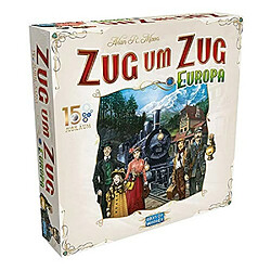 Days of Wonder Zug um Zug Europa 15 Jahre Edition, Brettspiel 