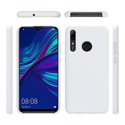 Wewoo Coque Étui de protection en silicone liquide solide Dropproof pour Huawei Enjoy 9s blanc