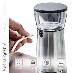 Universal Moulin à café électrique USB rechargeable Cafetière Outils de café Portable Home Bureau Moulin à haricots pour l'extérieur