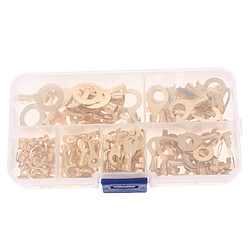 150pcs Cosses à Anneau Isolée Kit Assortiment Oeil Annulaire