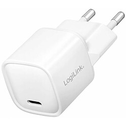 LogiLink - Netzteil - 20 Watt - 0.6 A - PD (USB-C) - weiß