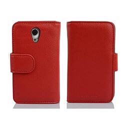 Cadorabo Coque HTC Desire 700 Etui en Rouge