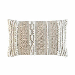 Paris Prix Coussin Déco Blanca 30x50cm Naturel & Blanc