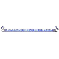 vidaXL Lampe à LED pour aquarium 100-110 cm aluminium IP67