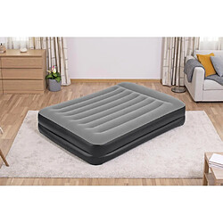 Matelas 2 places 150 x 200 cm gonflable Noir et gris ép.46cm - TAKITI de BESTWAY