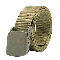 Ceinture En Nylon Pour Hommes Respirant Pour L'extérieur, Boucle à Glissière, Vert