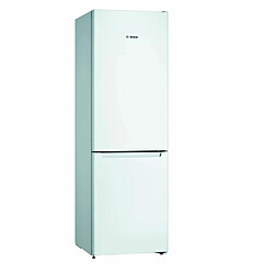 Réfrigérateur Combiné BOSCH FRIGORIFICO BOSCH COMBI 186 x 60 A++ BLA Blanc (186 x 60 cm)