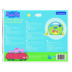 Avis Lexibook Lecteur CD portable avec 2 microphones Peppa Pig