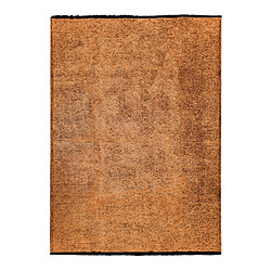 Thedecofactory VENICE - Tapis en coton et polyester lavable tissé plat orange 160x230