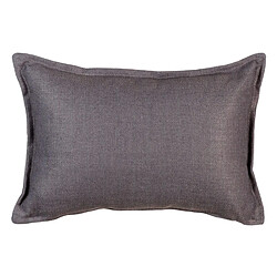 BigBuy Home Coussin Polyester Gris foncé 45 x 30 cm