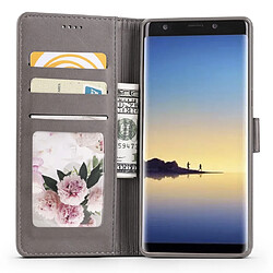 Wewoo Housse Coque Pour Galaxy Note 8 LC.IMEEKE étui en cuir à rabat horizontal avec texture de veauavec support et fentes cartes et portefeuille gris pas cher