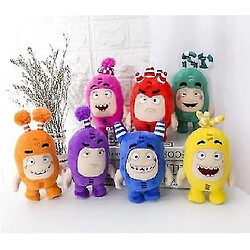 Universal 7pcs/lot dessin animé bizarre anime peluche soldat de gemme monstre peluche souple fusible bulle poupée zeke jeff cadeau pour les enfants()