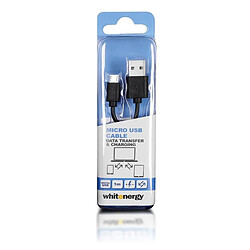 Avis Whitenergy 4WORLD micro uSB high speed uSB 2.0 a vers micro b de 1 m de câble de données et de charge pour android/samsung/hTC/motorola/lG/nokia/blackberry-noir