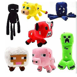 Universal Minecraft peluche jouet creeper animal animal moelle moelleux