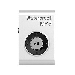 Universal Lecteur mp3 imperméable sport mp3 (blanc)