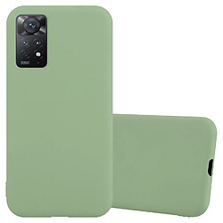 Cadorabo Coque Xiaomi RedMi NOTE 11 PRO 4G / 5G Etui en Vert