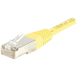 Abi Diffusion Cordon RJ45 catégorie 5e F/UTP jaune - 2 m