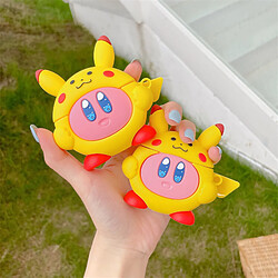 GUPBOO Airpods Coque Housse Étui Protecteur Compatible pour AirPods Pro-Jolie fille Pika Star Kirby