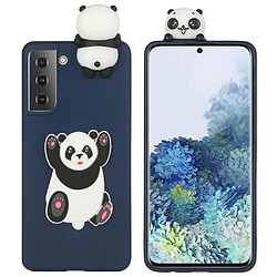 Coque en TPU antichoc, motif figurines 3D Panda pour votre Samsung Galaxy S22 5G