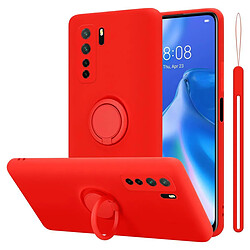 Cadorabo Coque Huawei NOVA 6 SE / P40 LITE / NOVA 7i Etui en Rouge