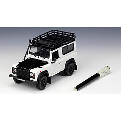 Universal 1: 24 Land Rover Defender SUV Vehicle Electrostatic Moulding Vehicle Collection Model Car Toy | Moulding Toy Car (Blanc)