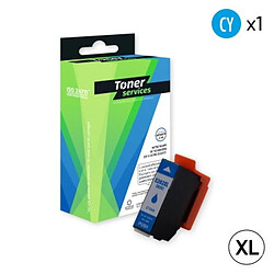 TONER SERVICES Compatible Epson 202XL - Kiwi Cartouche Cyan C13T02H24010 (T02H2)