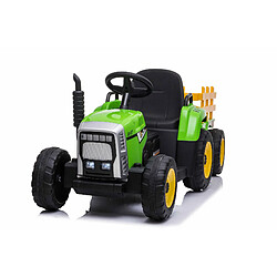 Beneo Tracteur électrique WORKERS avec remorque, vert, traction ar