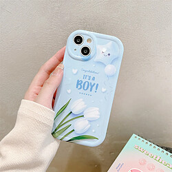 GUPBOO Étui pour iPhone12Pro Creative star tulip japonais et coréen étui pour téléphone portable fille