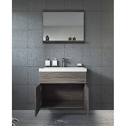 Avis Auco Meuble de salle de bain de Montreal 02 Bodega - Armoire de rangement Meuble lavabo evier Meuble lavabo 60x35 cm