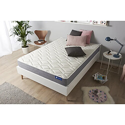 ACTISOM Matelas mémoire de forme 90x200 cm 5zones de confort pas cher