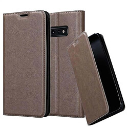 Cadorabo Coque Samsung Galaxy S10e Etui en Brun