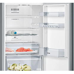 Réfrigérateur combiné 60cm 326l nofrost - KG36NVIEC - SIEMENS pas cher