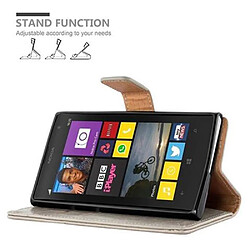 Cadorabo Coque Nokia Lumia 1020 Etui en Marron pas cher