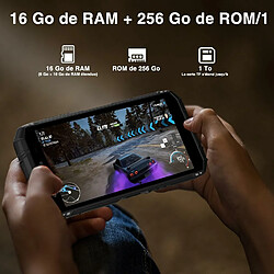 DOOGEE S41 MAX Smartphone-Noir 5.5"Écran DUAL SIM 4G 6300mAh Android 13 6Go/256Go (262g)