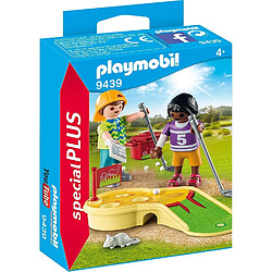 Playmobil® Figurines - Enfants et minigolf