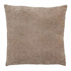 Paris Prix Coussin Déco Carrée Fayola 45x45cm Naturel