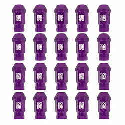 Set Vis OMP 7075 Violet 20 uds M14 x 1,25